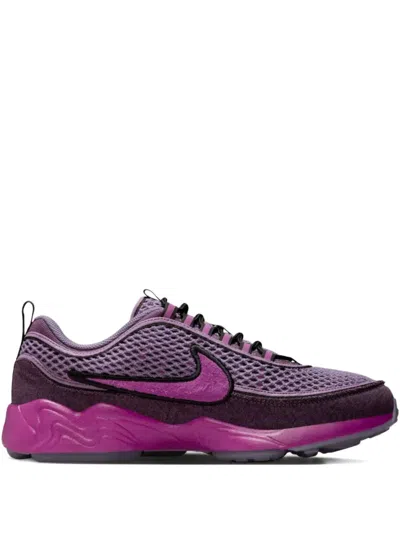 Nike Air Zoom Spiridon Prm Mesh-panel Sneakers In Purple