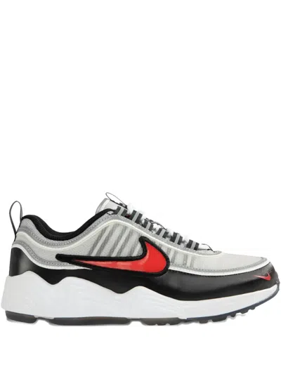 Nike Air Zoom Spiridon Sneakers In Silver Fabric In Multi