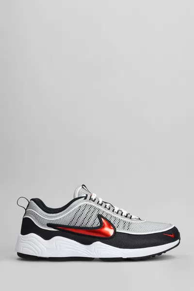 Nike Air Zoom Spiridon Sneakers In Silver Fabric
