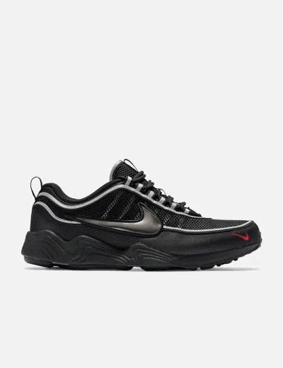 Nike Air Zoom Spiridon Sp In Black/black-metallic Silver-sport Red