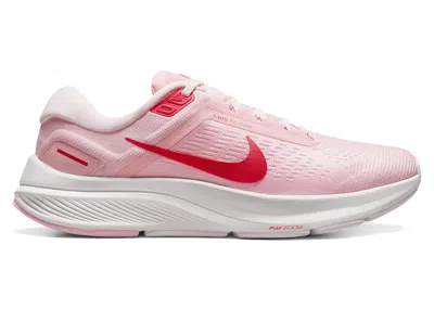 Pre-owned Nike Air Zoom Structure 24 (women's) Sneakers In Medium Soft Pink/summit White/pearl Pink