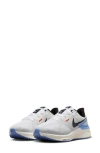 Nike Women's Structure 25 Road Running Shoes (extra Wide) In White/royal/platinum