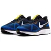 Nike Air Zoom Structure 25 Running Shoe In Black/white/blue