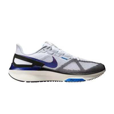 Pre-owned Nike Air Zoom Structure 25 'white Black Photo Blue' | Men's Size 12