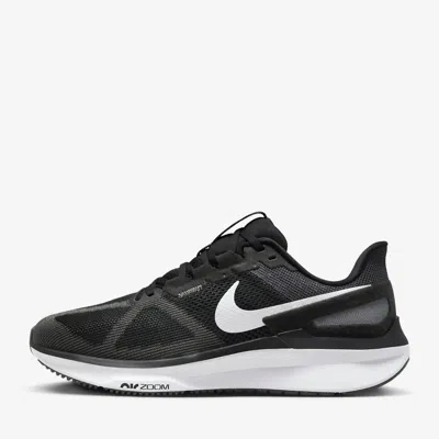 Nike Mens  Air Zoom Structure 25 In Black/white/iron Grey