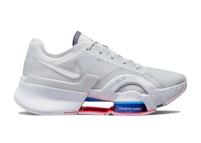 Pre-owned Nike Air Zoom Superrep 3 (women's) Sneakers In Pure Platinum/cool Grey/university Blue