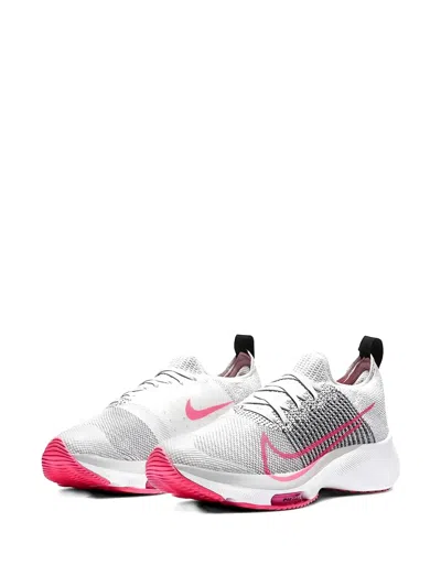 Nike Air Zoom Tempo Flyknit Sneakers In White
