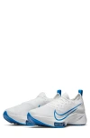 Nike Air Zoom Tempo Next% Running Shoe In White/blue/platinum