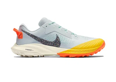 Pre-owned Nike Air Zoom Terra Kiger 6 (women's) Sneakers In Aura/mint Foam/speed Yellow