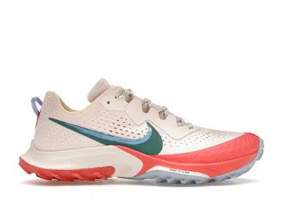Pre-owned Nike Air Zoom Terra Kiger 7 (women's) Sneakers In Light Soft Pink/magic Ember/aluminum