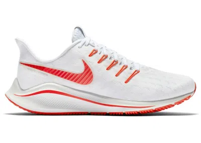 Pre-owned Nike Air Zoom Vomero 14 (women's) Sneakers In White/laser Crimson/track Red