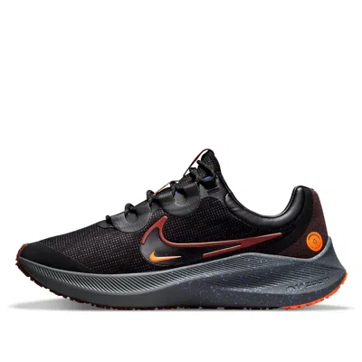 Nike Air Zoom Winflo 8 Shield 'bronze Eclipse Redstone' In Black