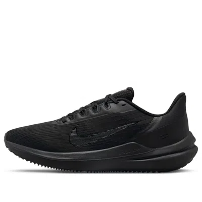 NIKE NIKE AIR ZOOM WINFLO 9 'BLACK DARK SMOKE GREY'