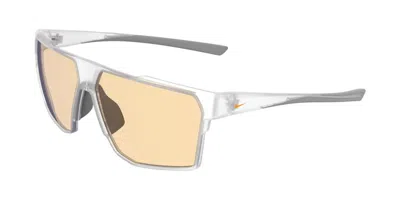 Nike Airlift E Iq7269x 925 Men's Sunglasses White Size 62 In Brown
