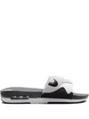 Nike Airmax 1 "white/black" Slides In Black