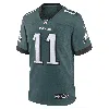 Nike A.j. Brown Philadelphia Eagles  Men's Nfl Game Jersey In Green