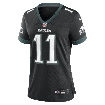 Nike A.j. Brown Philadelphia Eagles Womenâs  Women's Nfl Game Jersey In Black