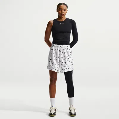 Nike A'ja Wilson A'ja Wilson  Women's Dri-fit Basketball Shorts In White