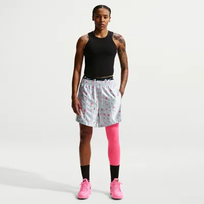 Nike A'ja Wilson A'ja Wilson  Women's Dri-fit Basketball Shorts In White