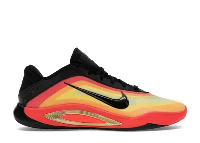 Pre-owned Nike A'ja Wilson A'one Allstar (women's) Sneakers In Black/metallic Gold/bright Crimson In Multi