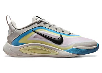 Pre-owned Nike A'ja Wilson A'one A'zure Vibe Sneakers In Vast Grey/black/life Lime