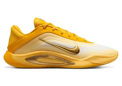 Pre-owned Nike A'ja Wilson A'one Sunshine (women's) Sneakers In University Gold/metallic Gold/topaz Gold