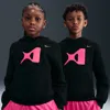 Nike A'ja Wilson Club Fleece Big Kids' Hoodie In Black