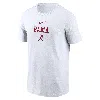 Nike Alabama 2-hit Stacked  Men's College T-shirt In White