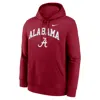 Nike Alabama Arch  Men's College Pullover Hoodie In Red