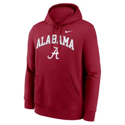 NIKE ALABAMA ARCH  MEN'S COLLEGE PULLOVER HOODIE,1015864568