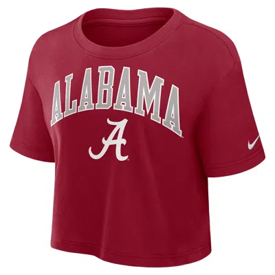 Nike Alabama Athletic Prep Arch  Women's Dri-fit College Cropped T-shirt