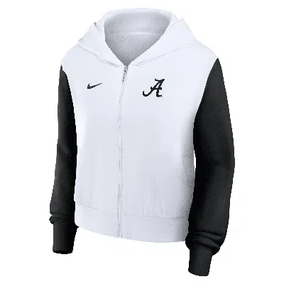Nike Alabama Athletic Prep Colorblocked Script Womenâs  Women's College Full-zip Hoodie