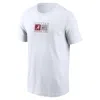 Nike White Alabama Crimson Tide Campus Logo Swoosh T-shirt
