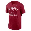 Nike Alabama Crimson Tide Baseball Arch  Men's College T-shirt In Red