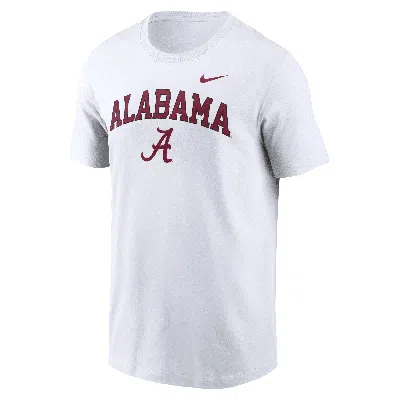 Nike Alabama Crimson Tide Blitz  Men's College T-shirt In White