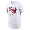 Nike Alabama Crimson Tide Campus Local  Men's College T-shirt In White