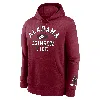 Nike Alabama Crimson Tide Legacy Club Foundational  Men's College Pullover Hoodie In Red
