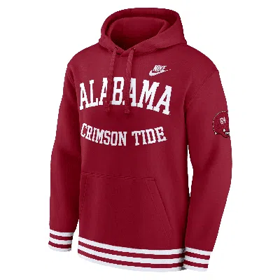 Nike Alabama Crimson Tide Legacy Retro Menâs  Men's College Pullover Hoodie