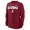 Nike Crimson Alabama Crimson Tide Primetime Primary Stack Pullover Sweatshirt In Red