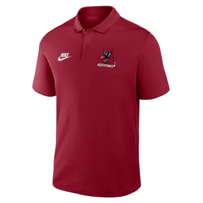 Nike Alabama Crimson Tide Primetime Victory Legacy Vault Logo  Men's Dri-fit College Polo In Brown