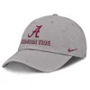 Nike Men's Gray Alabama Crimson Tide 2025 On-field Club Adjustable Hat In Gray