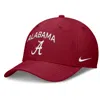Nike Alabama On-field Rise Swoosh  Men's Dri-fit College Hat In Red