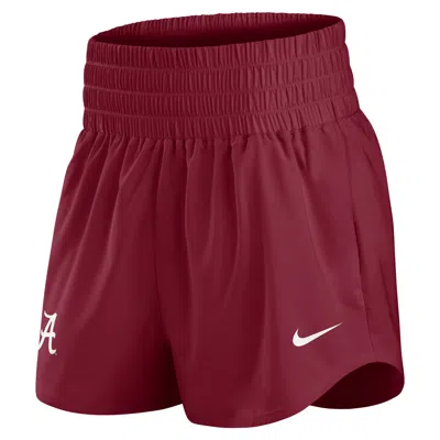 Nike Alabama Primary Logo One  Women's Dri-fit College Shorts In Brown
