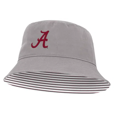 Nike Alabama Primetime Apex  Unisex College Bucket Hat In Gray