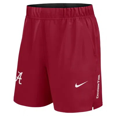 Nike Alabama Primetime Victory Primary Logo Menâs  Men's Dri-fit College Shorts In Red