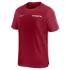 Nike Men's Crimson Alabama Crimson Tide 2024 Sideline Coach Performance T-shirt In Red