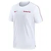 Nike Men's White Usc Trojans 2024 Sideline Coach Performance T-shirt In White