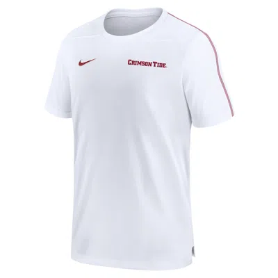 NIKE ALABAMA SIDELINE COACH  MEN'S DRI-FIT COLLEGE TOP,1015905232