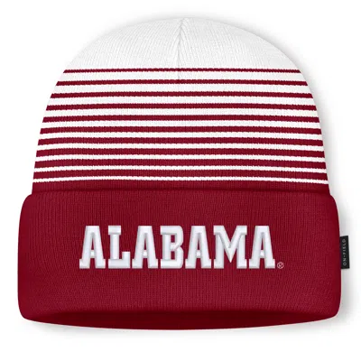 Nike Alabama Sideline Utility  Unisex College Cuffed Beanie In Red