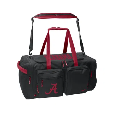 Nike Alabama Utility Power 2.0  Men's College Duffel Bag In Black